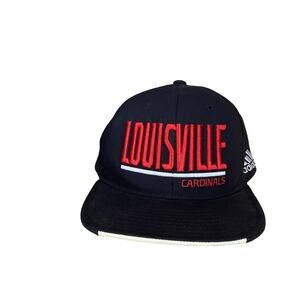 NCAA licensed Adidas climalite Louisville college sports team snapback flat bill